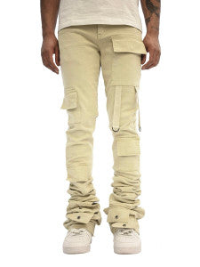 Si Tu Veux VEUX STACKED JEAN Tan