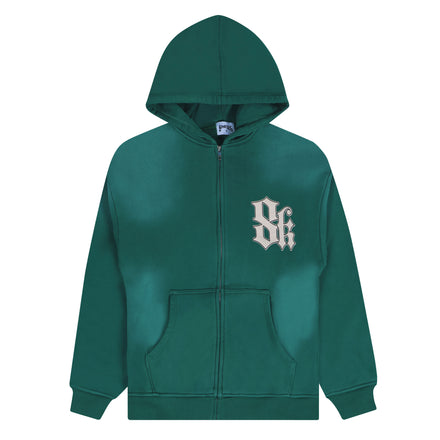 8K Zip Hoodie (Green)