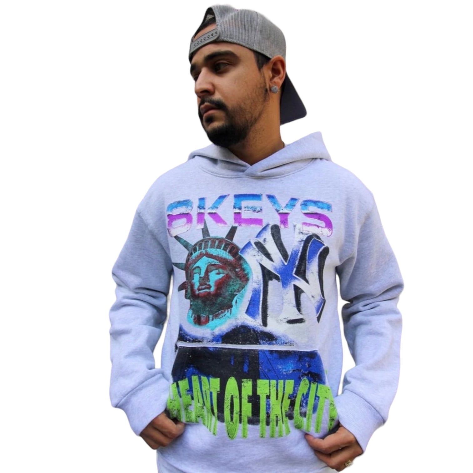 Grey Heart Of The Hoodie (8keys)