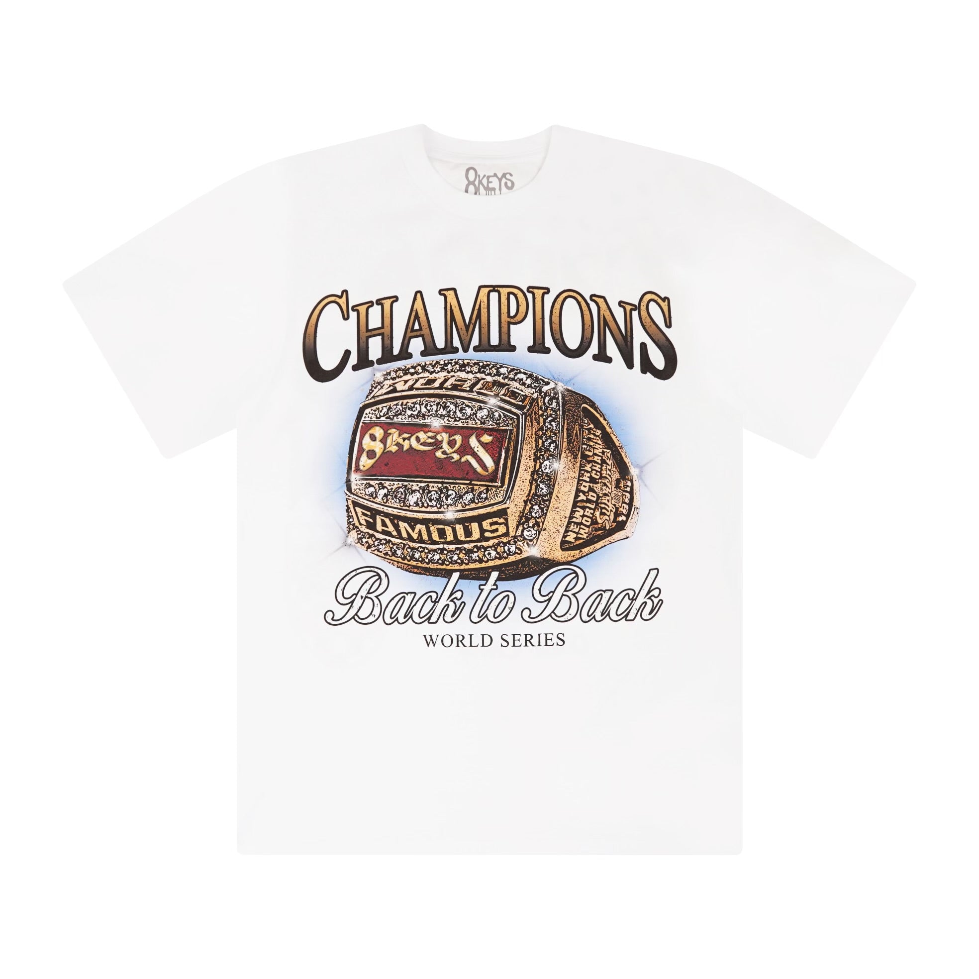 Championship 8keys T-shirt (White)