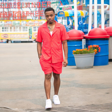 Red 8keys cabana set