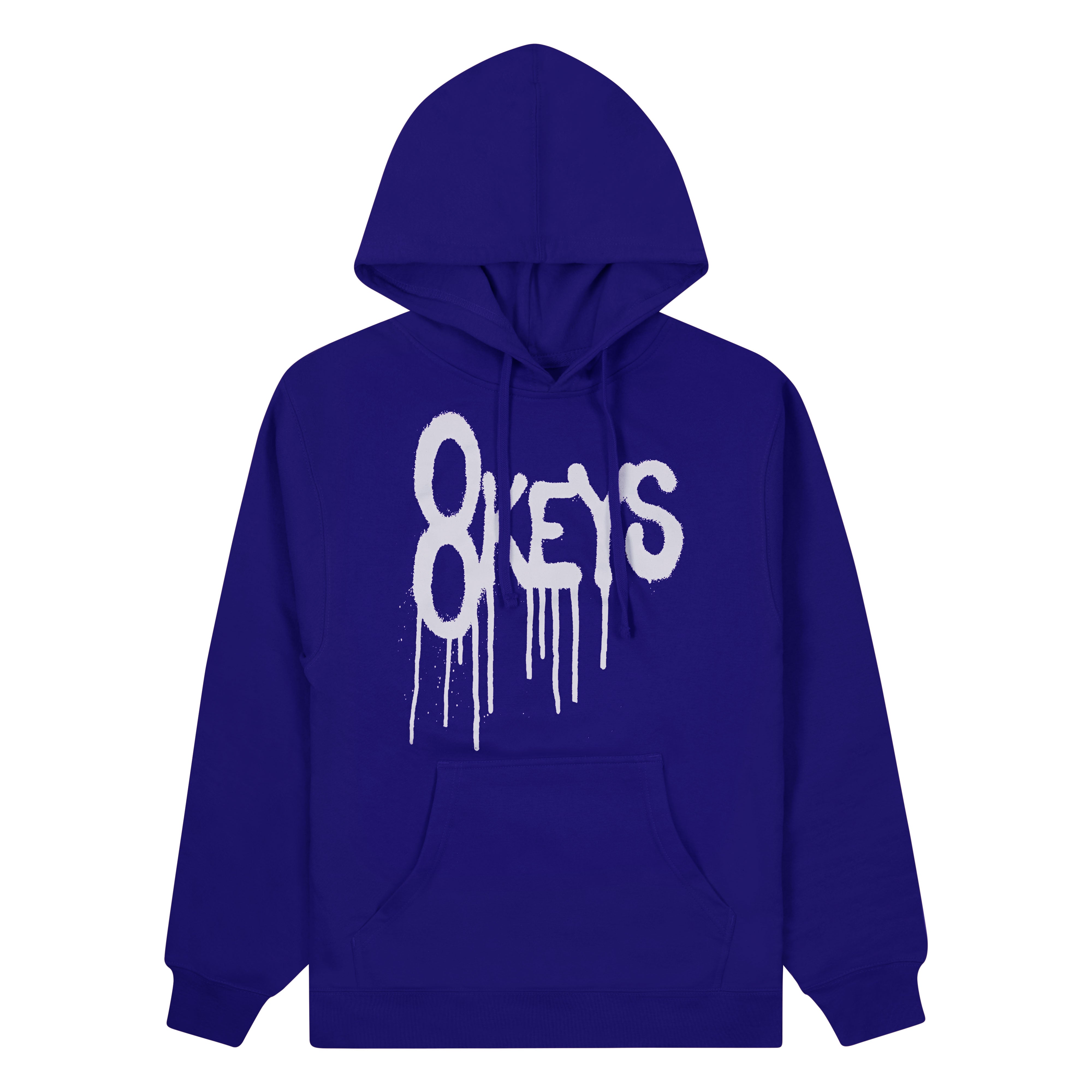 8keys drip hoodie purple