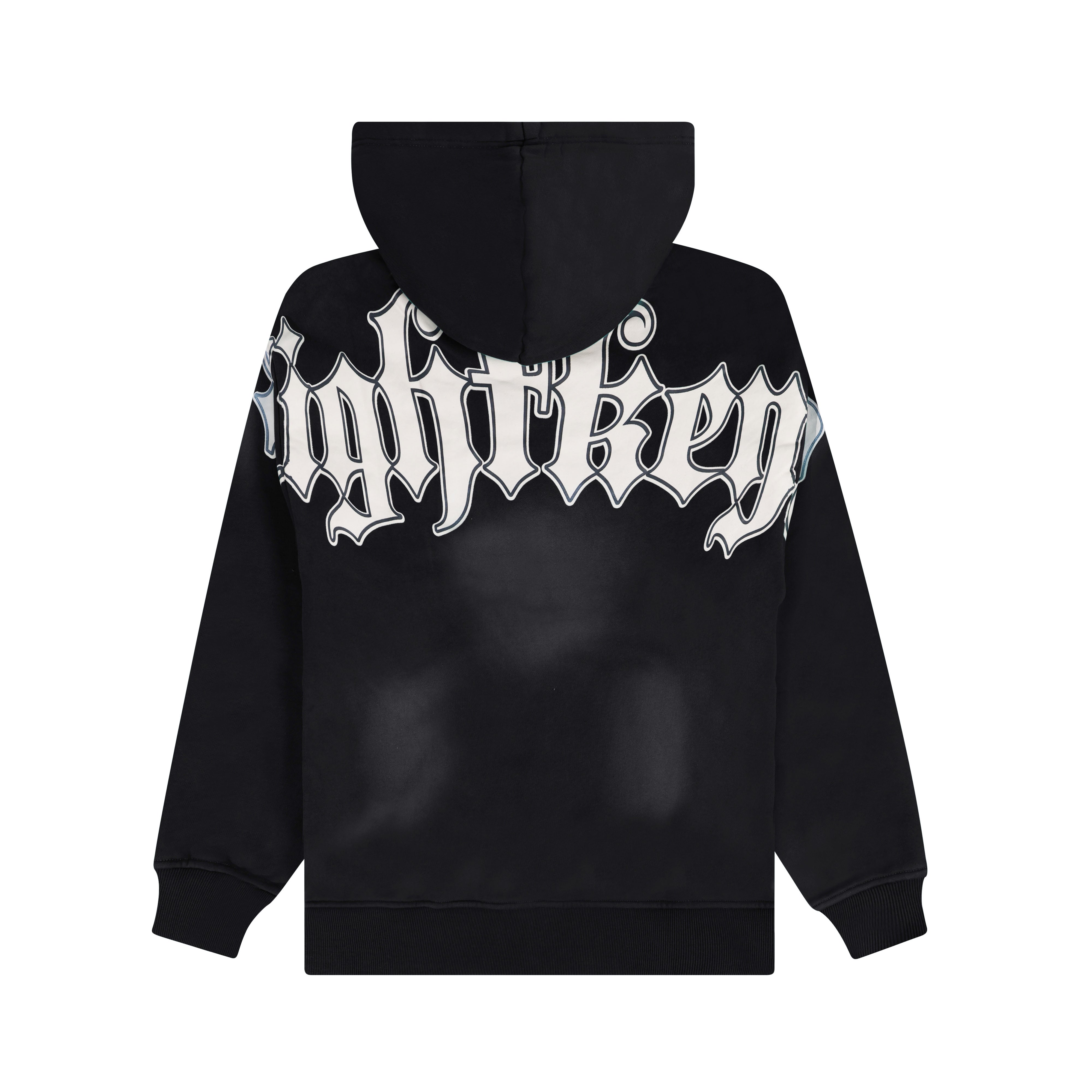 8K Zip Hoodie (Black)