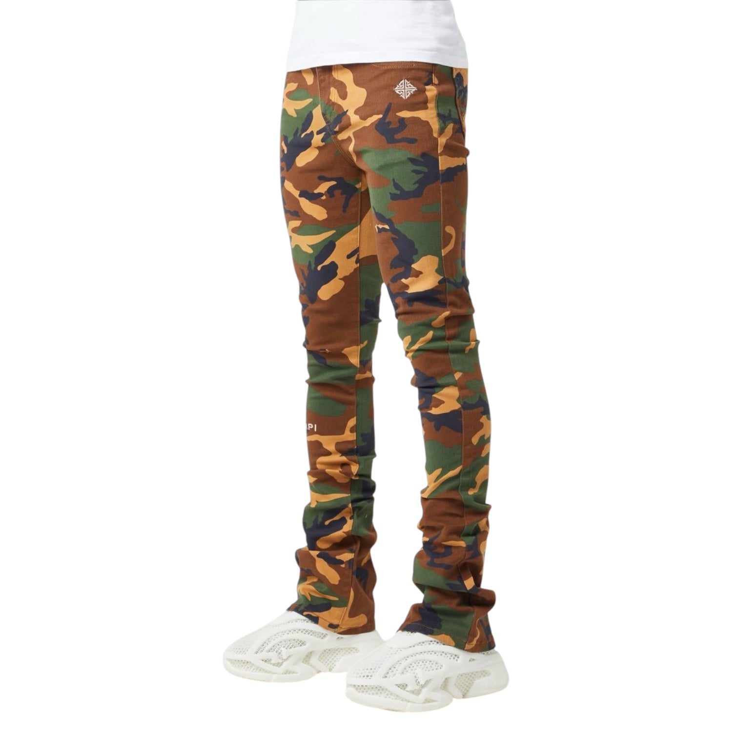 GUAPI Camo Basics Stacked Denim