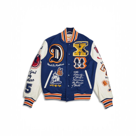 Deus Ex Machina Amanita Varsity Jacket (Navy)