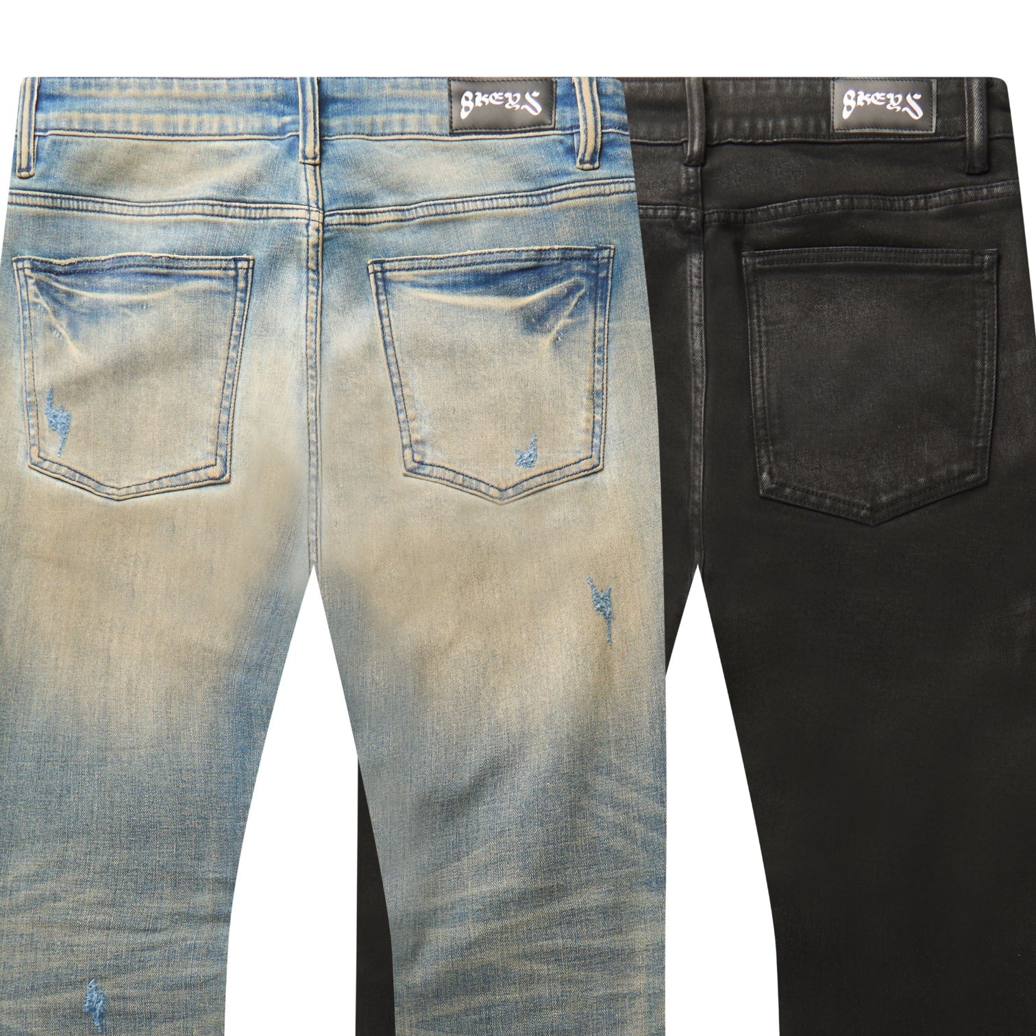 8keys Stack Denim (Sandwash Blue)