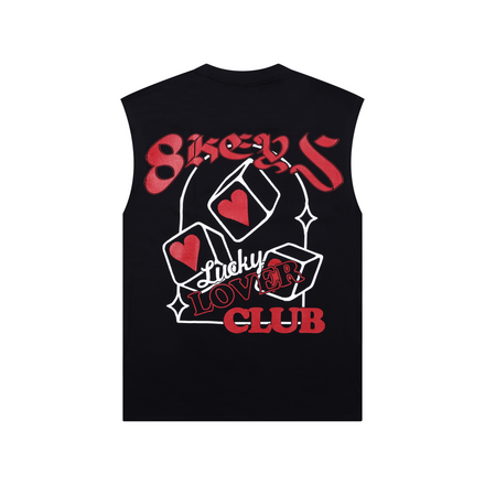 8Keys Lovers Club Sleeveless (Black)