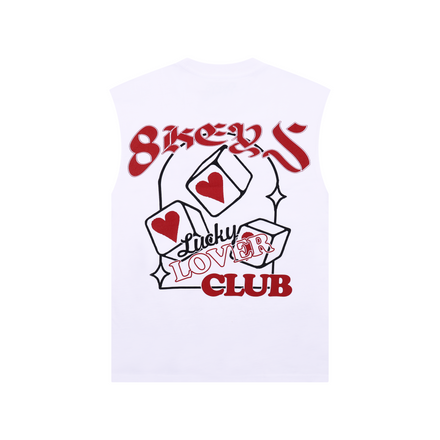 8Keys Lovers Club Sleeveless (White)