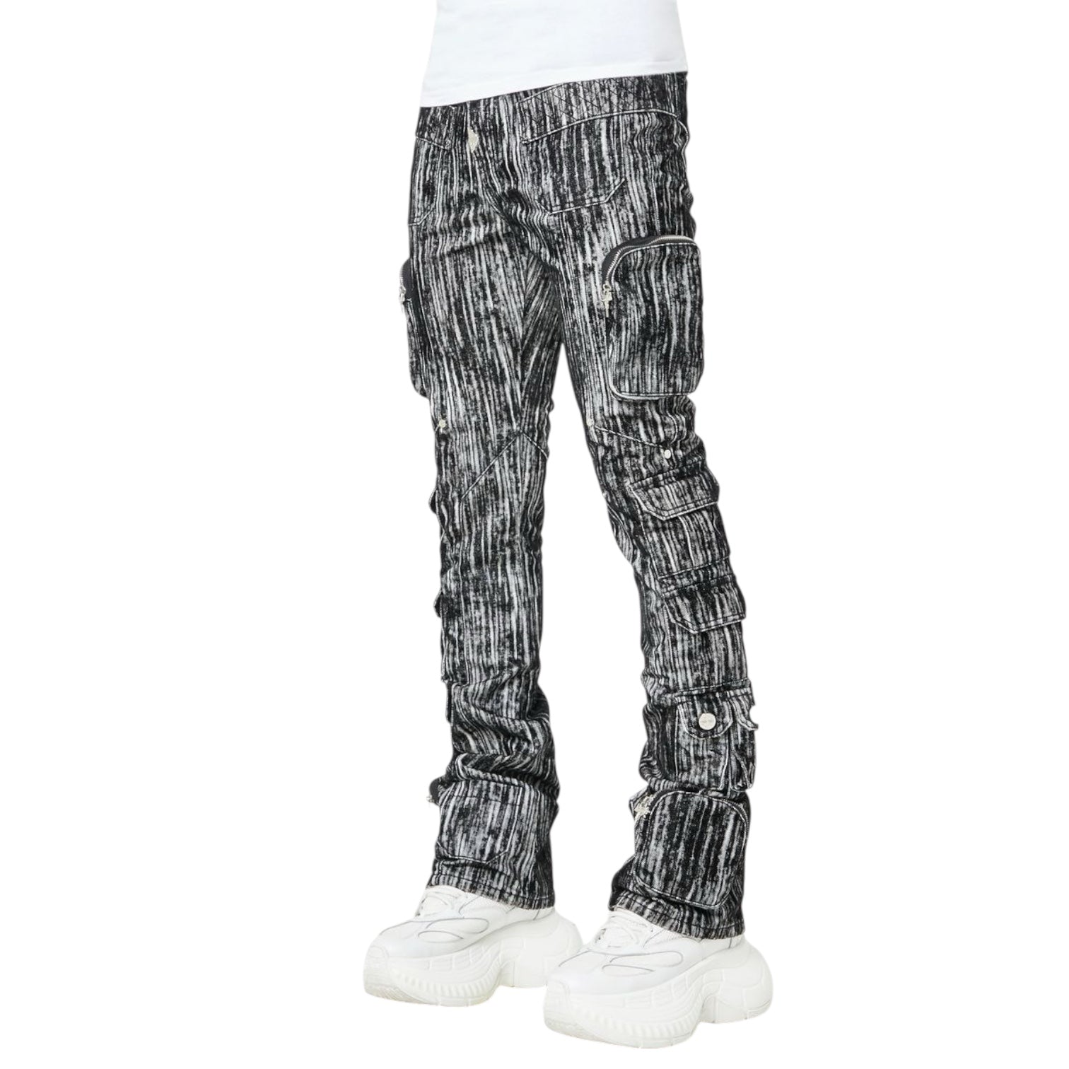 Guapi Iron Grey Cargo Denim V2