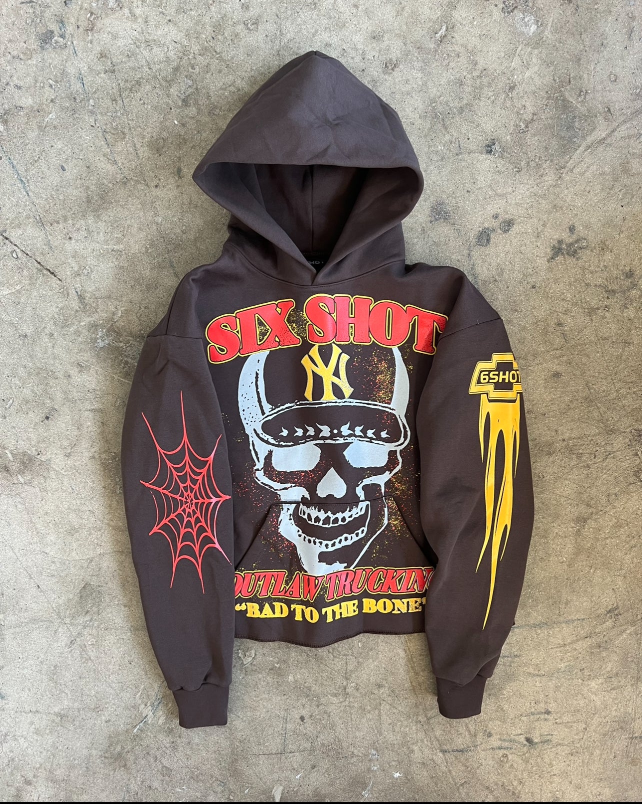 Sixshot Brown Hoodie
