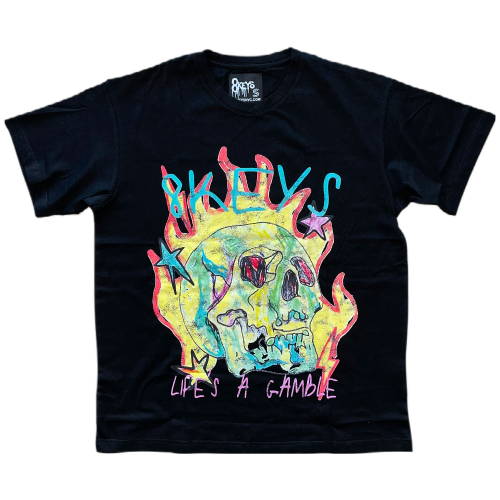 Black life is a gamble t-shirt