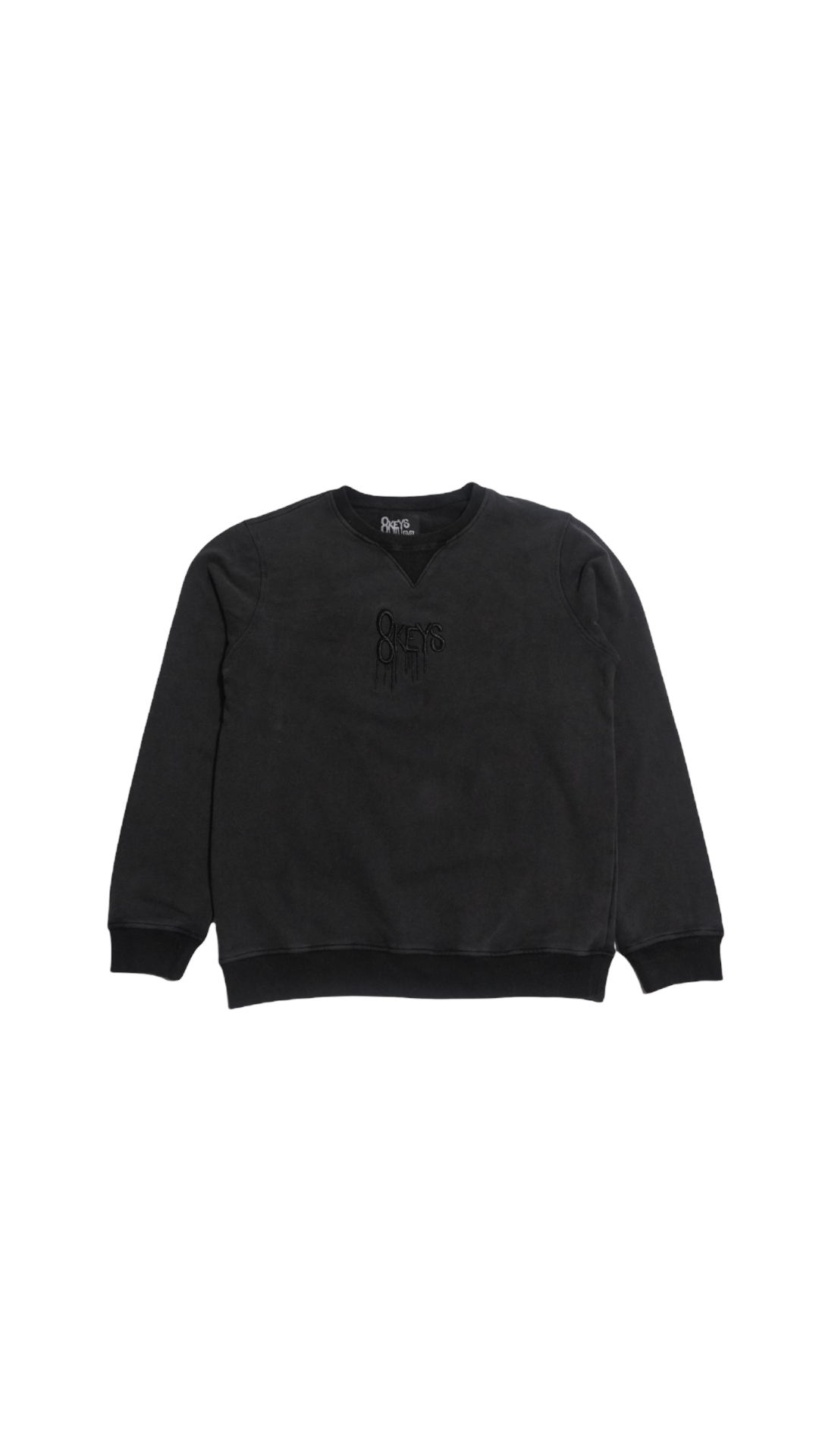 Black acid wash sweatshirt hot sale