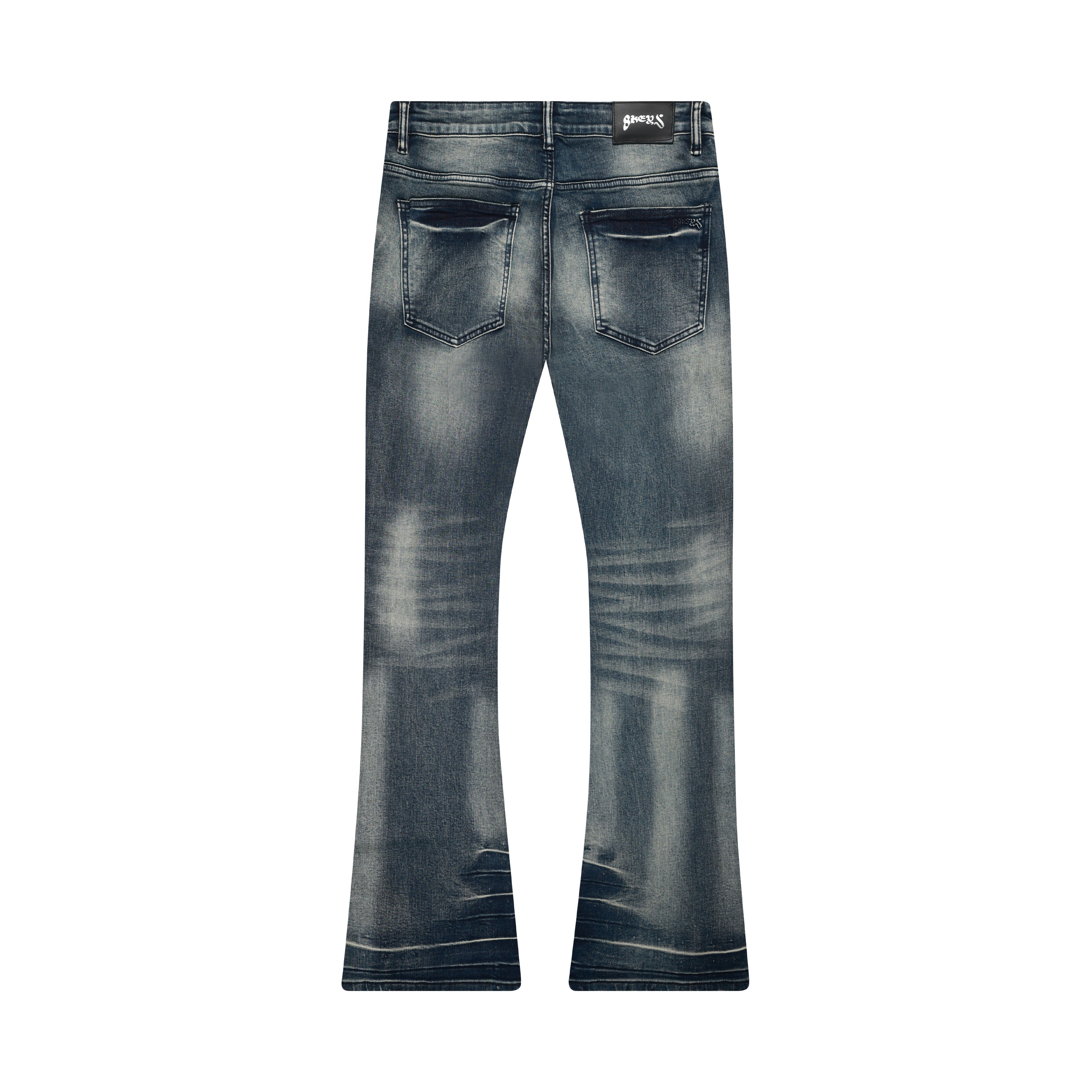 8keys Stacked Denim (Dark Blue Wash)