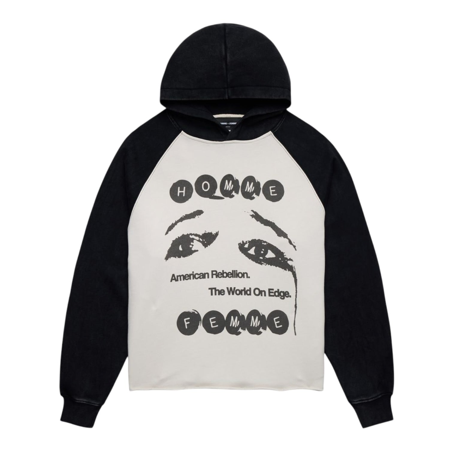 Homme Femme Teary Eye Hoodie