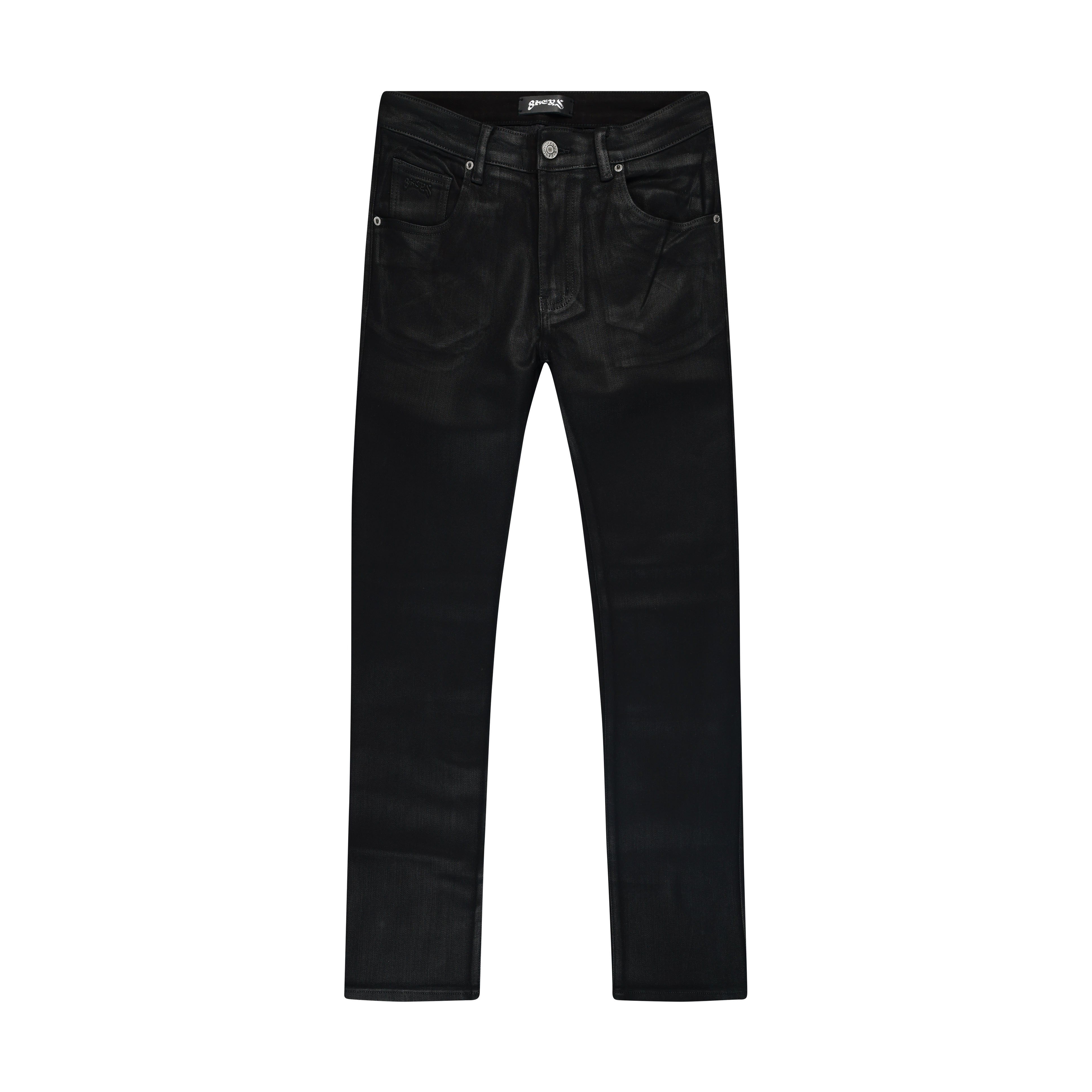 8keys Straight Cut Denim (Waxed Black)