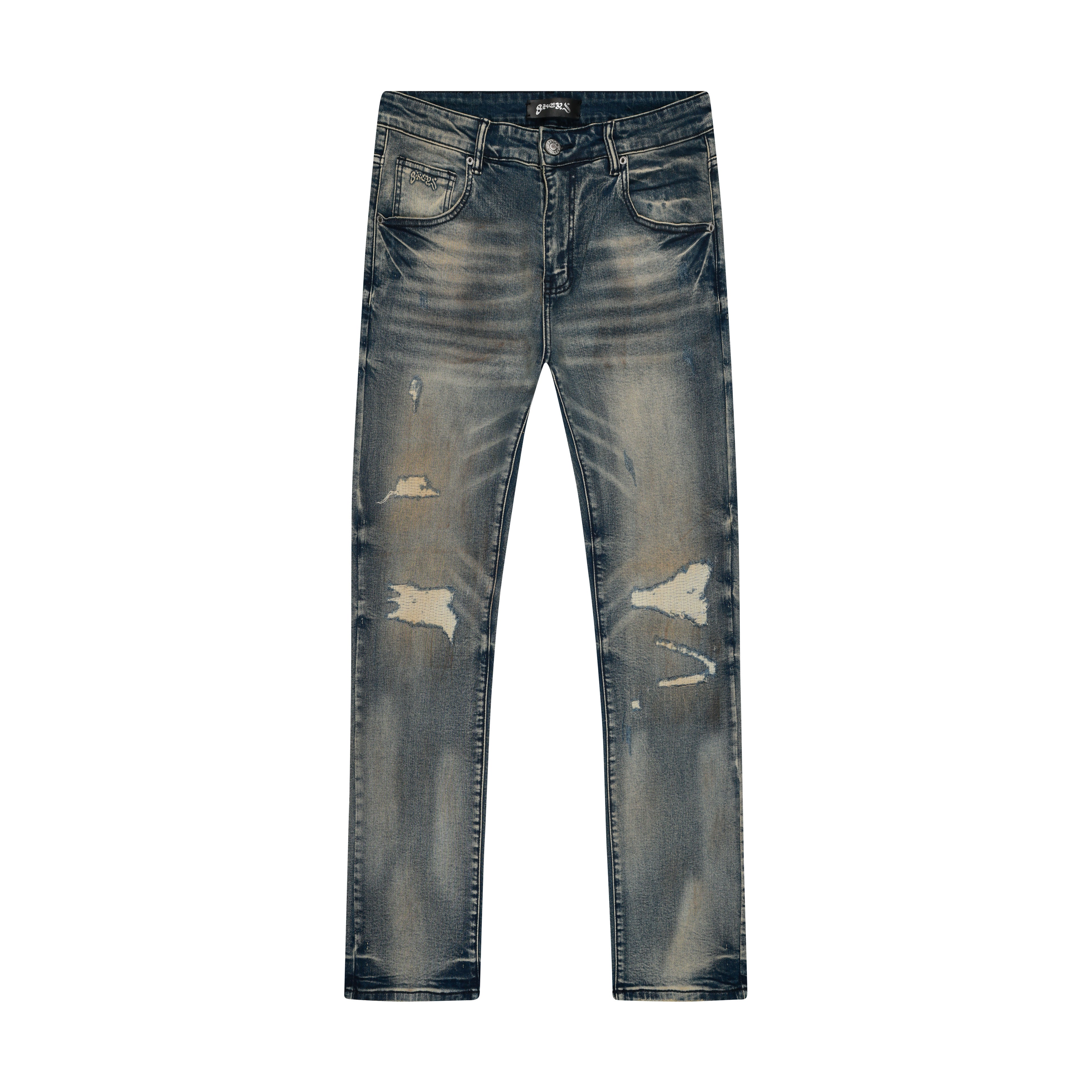 8keys Straight Cut Denim (Vintage Wash)