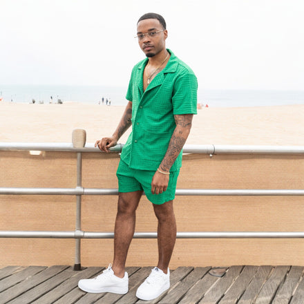 Green 8keys cabana set