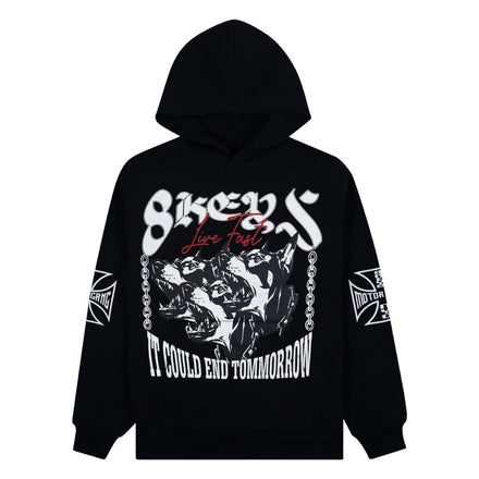 Black Motorgang Hoodies (8keys)