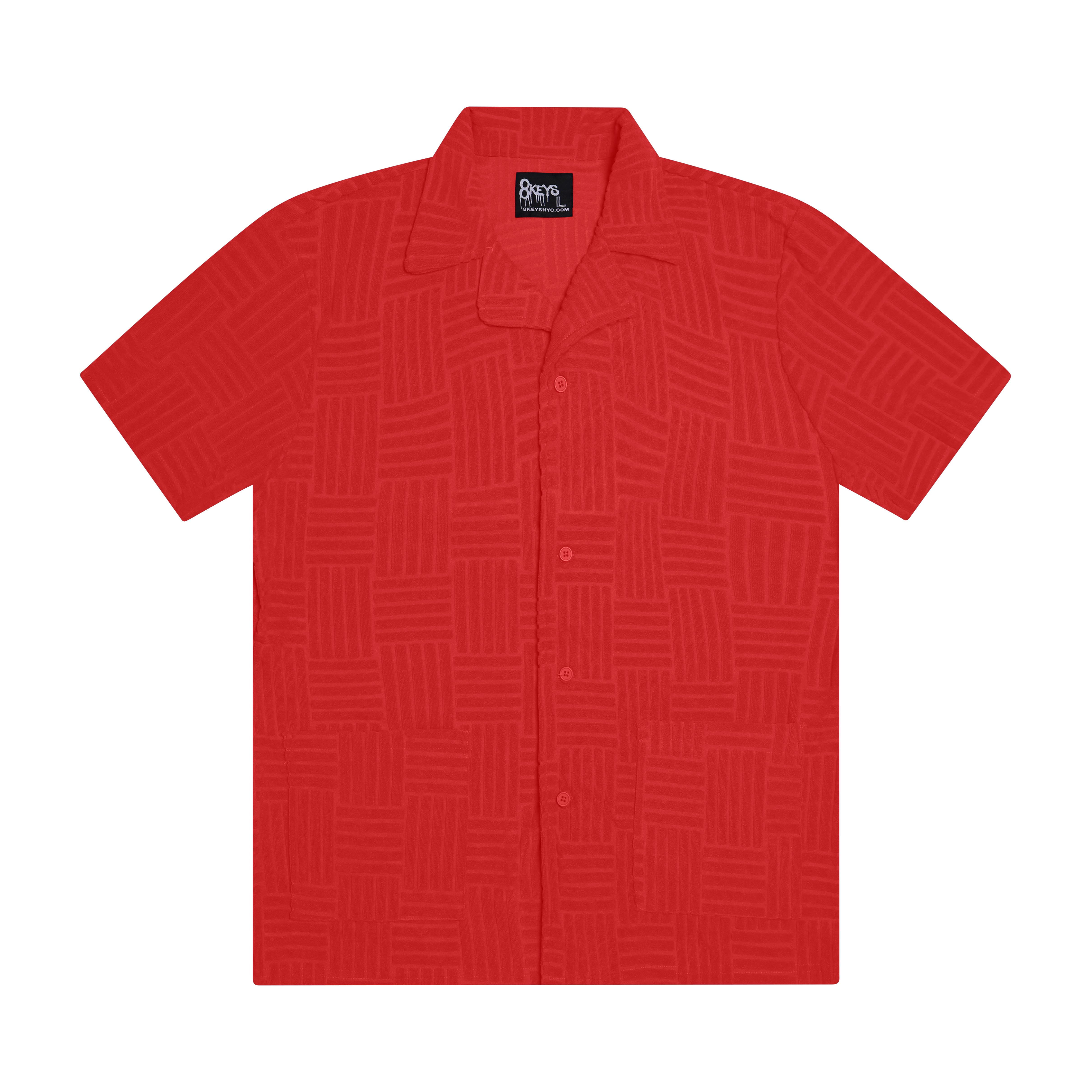 Red 8keys cabana set