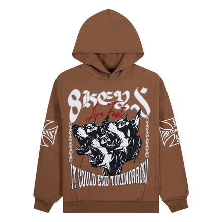 Cinnamon Motorgang Hoodie (8keys)