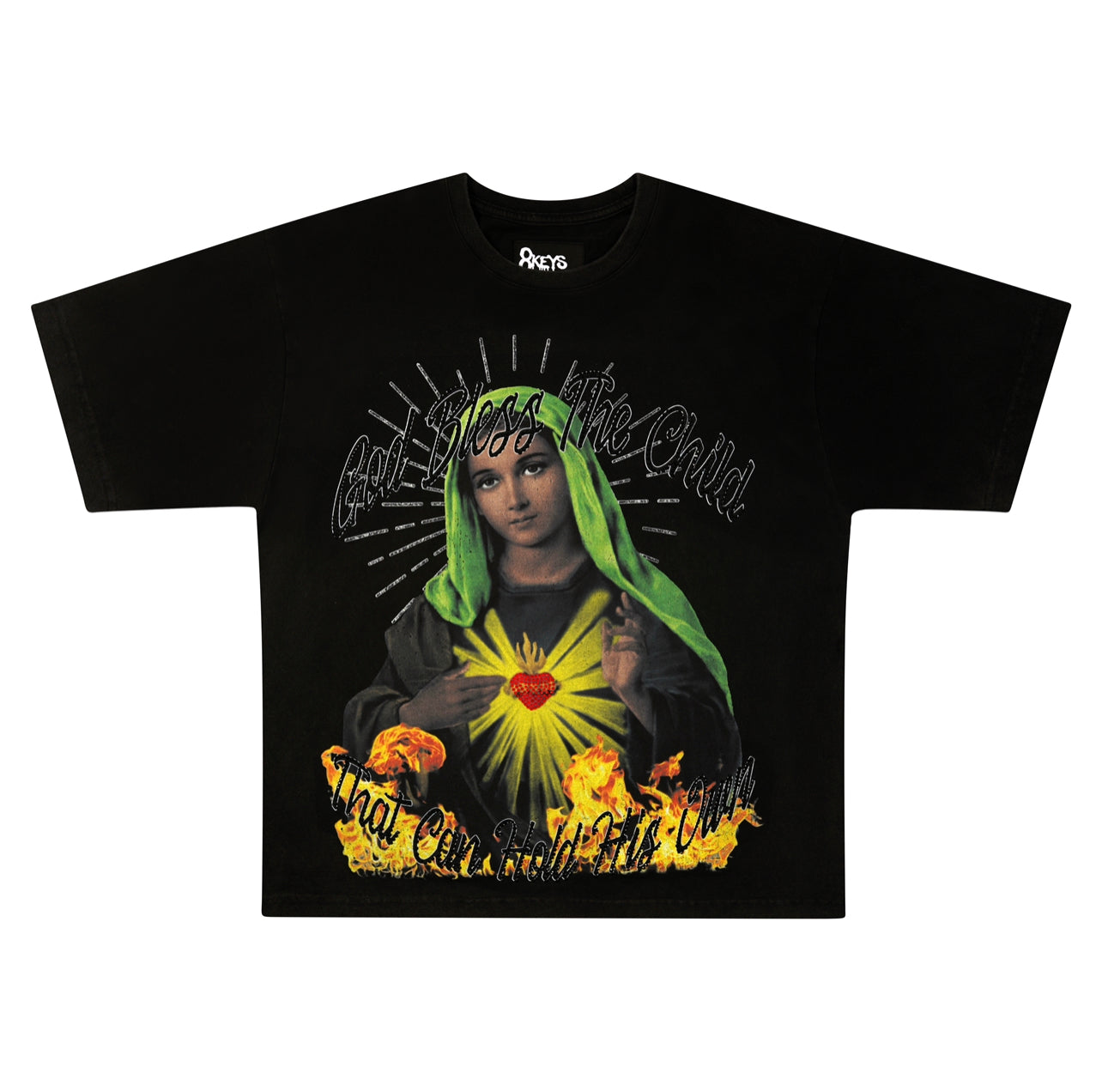 God bless the child T Shirt Black