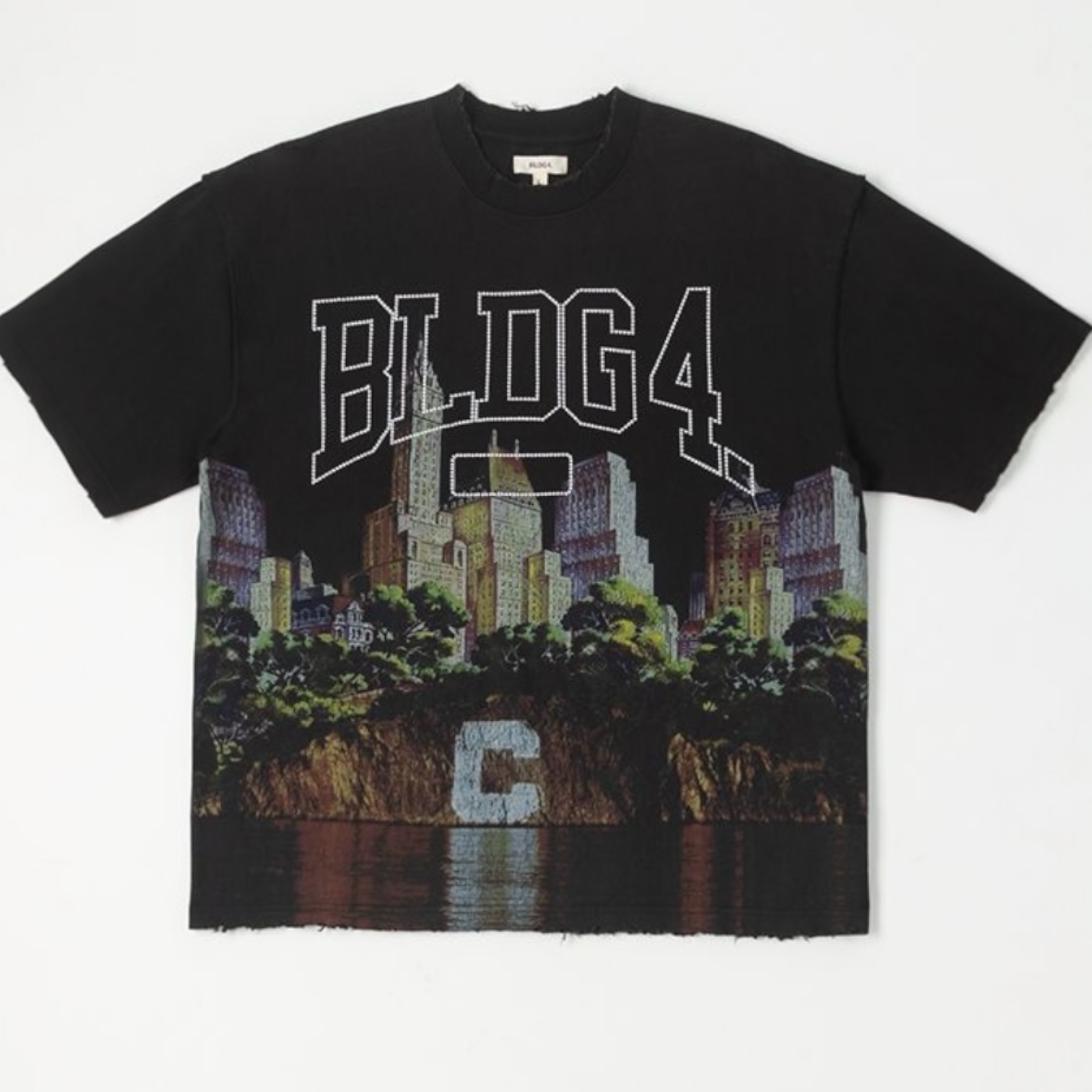 Bldng4 Big C SS Knit (Black)