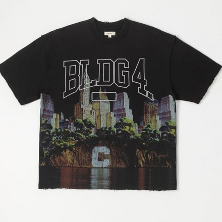 Bldng4 Big C SS Knit (Black)