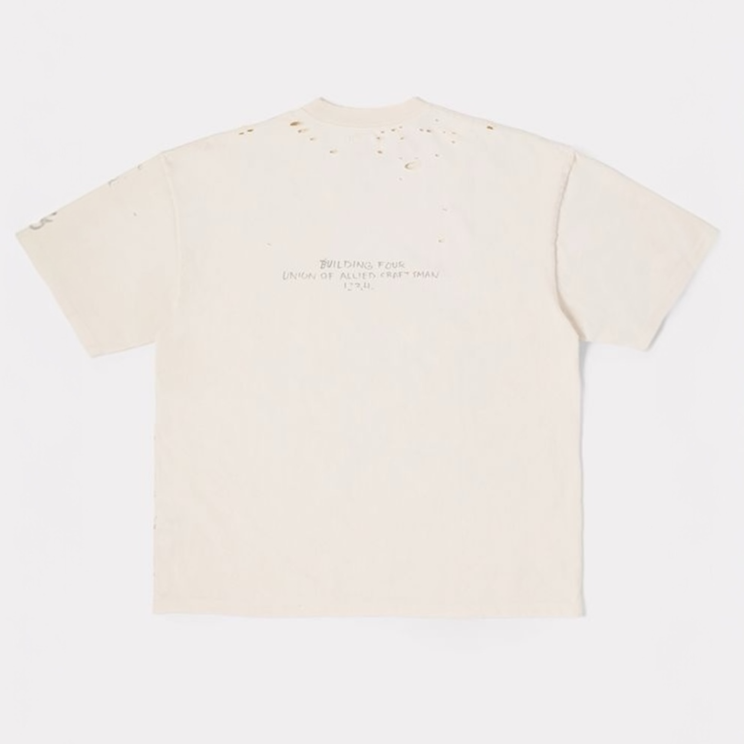 Bldng4 The Centre SS Knit (Cream)