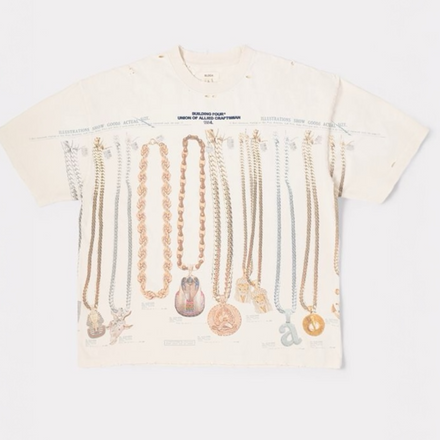 Bldng4 Tv Tower SS Knit (Cream)