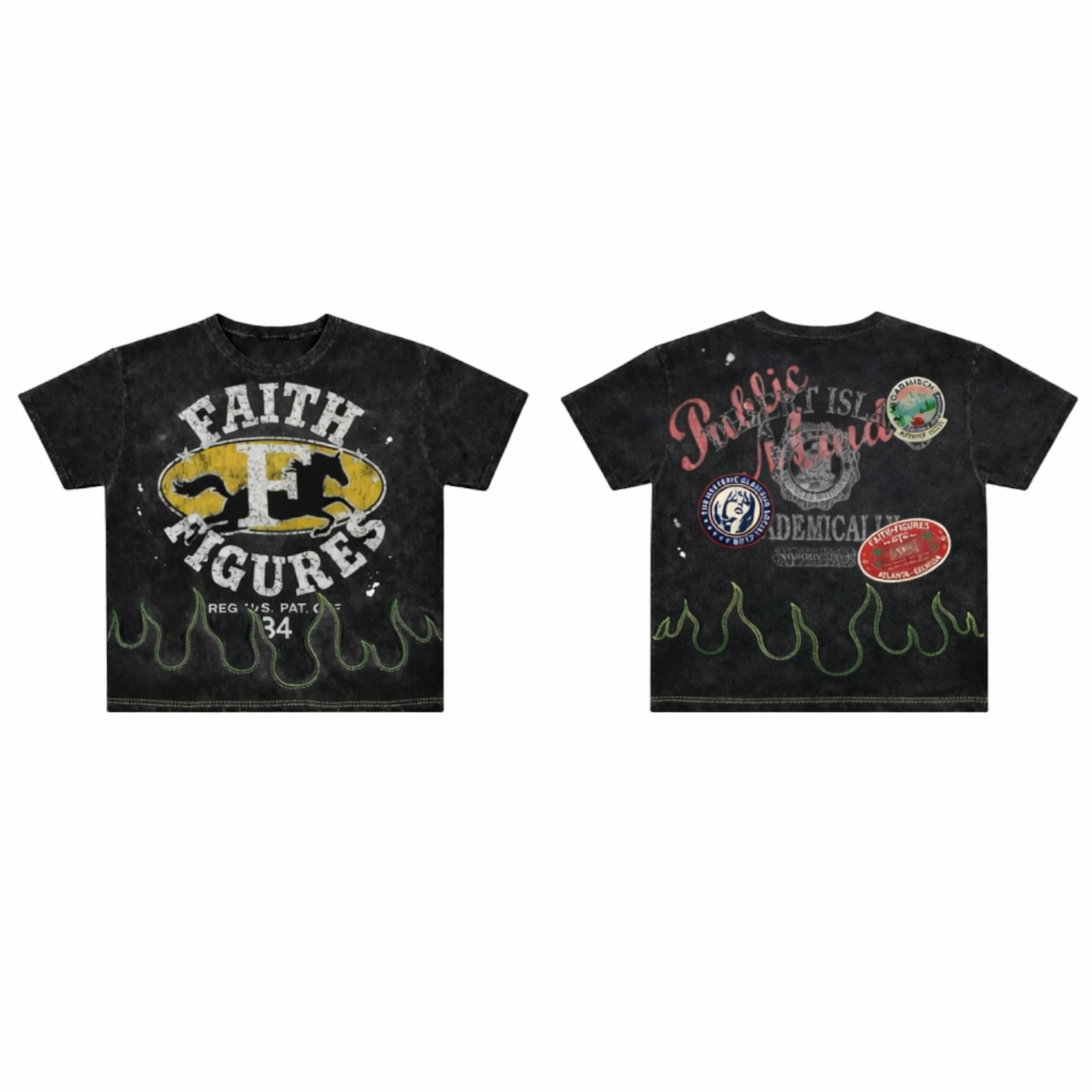 Faith and Figures Us vs. Them (Navy)