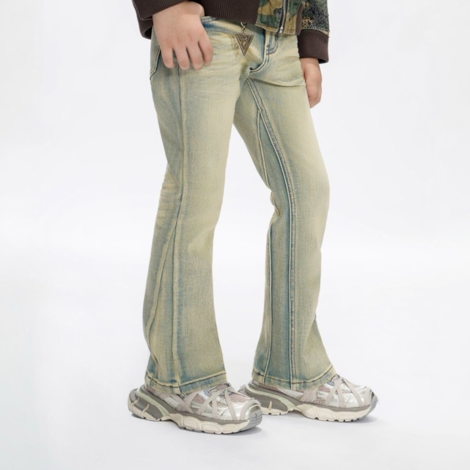 Valabasas Jr.Stacked Kids Jeans Vintage Wash