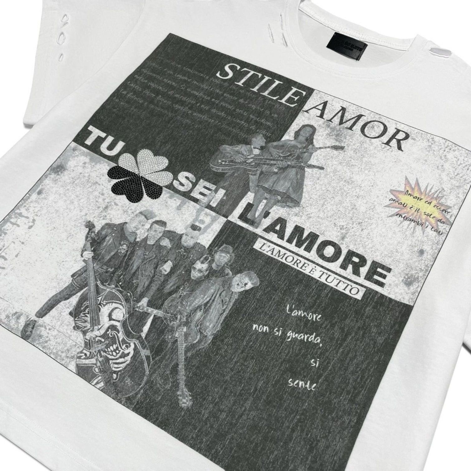 Stile de Amor YING YANG TEE (white)