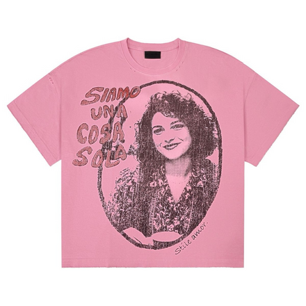 Stile De Amor COSA SOLA TEE (washed pink)