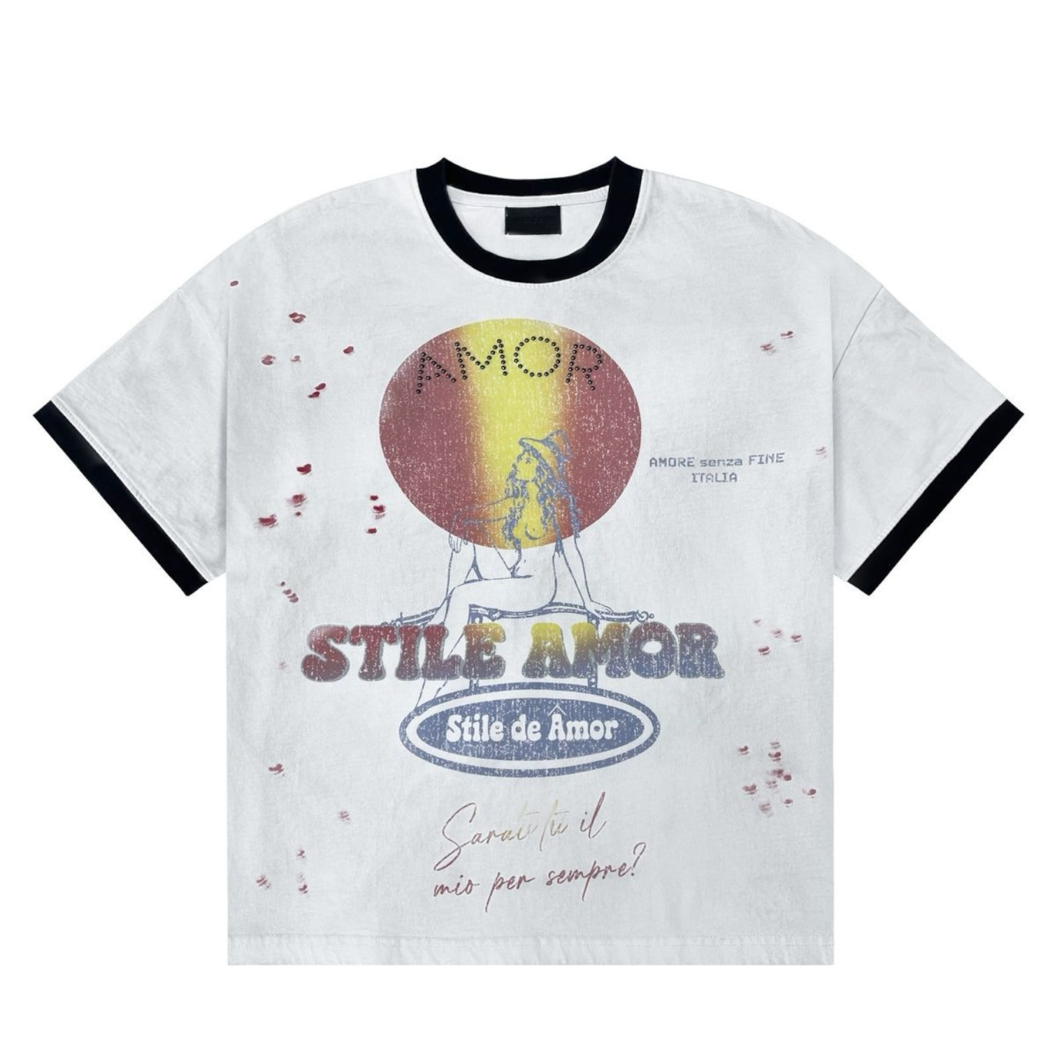 Stile De Amor BUON VINO TEE (White)