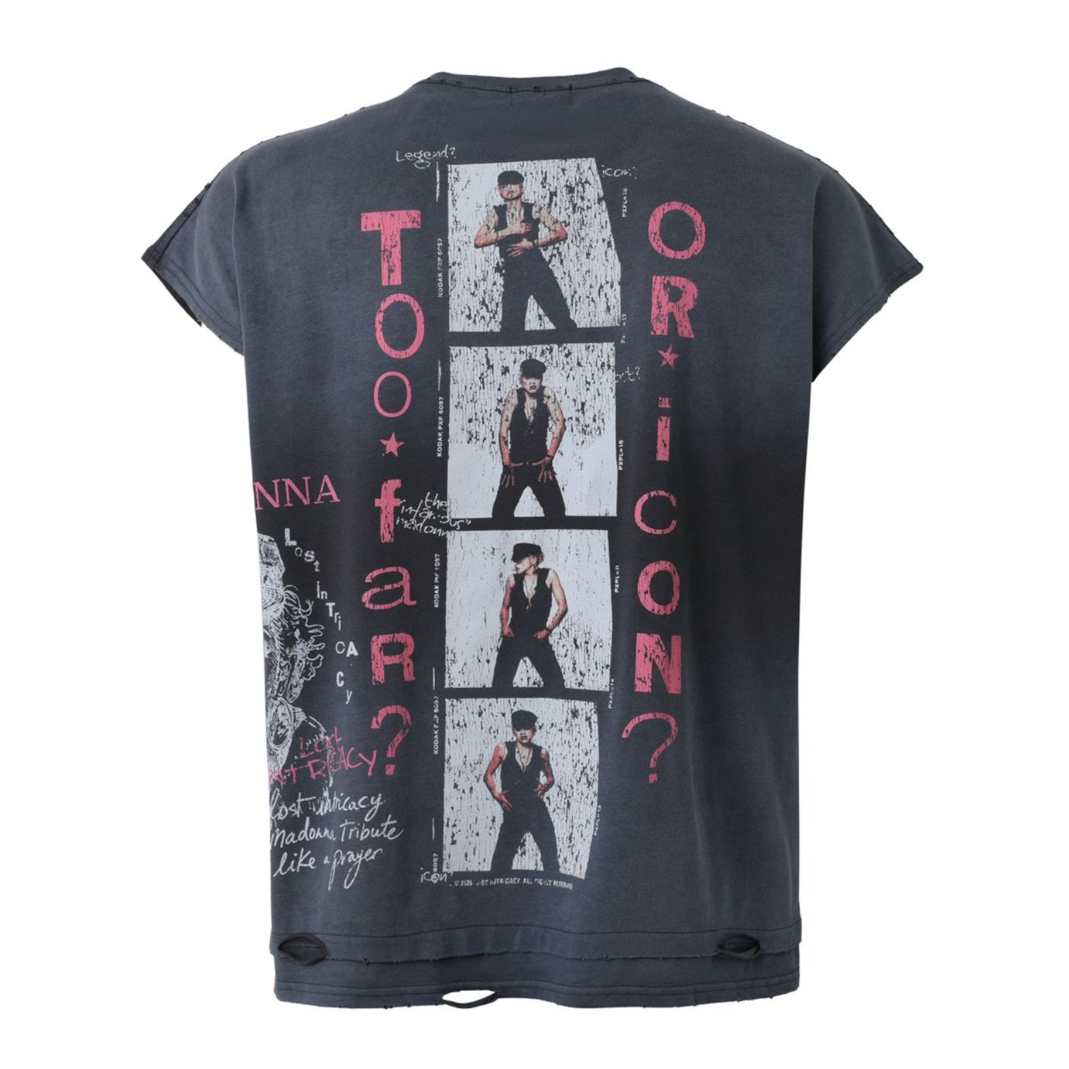Lost Black Queen of Pop Sleeveless Shirt