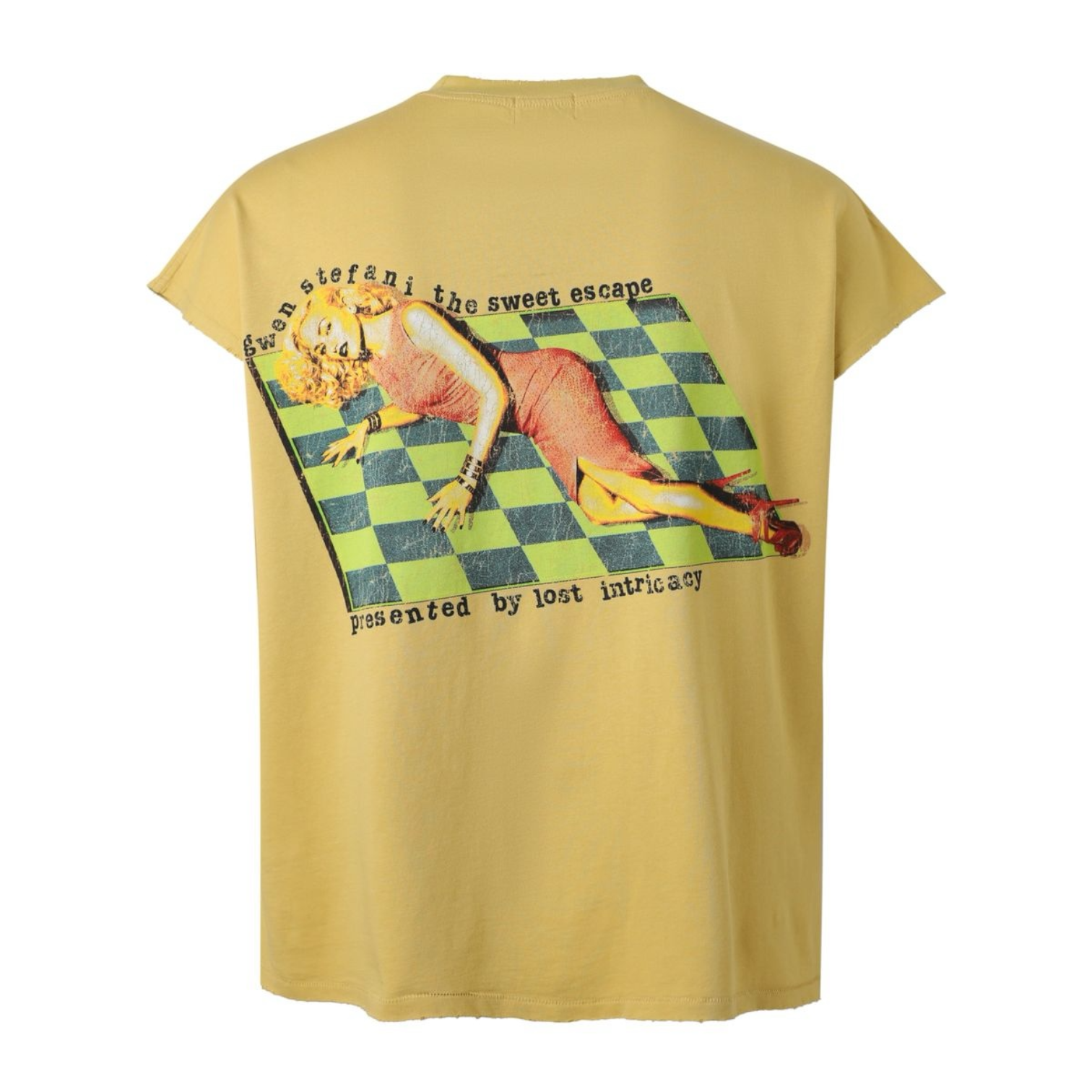 Lost Yellow Gwen sleeveless shirt