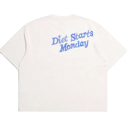 Dsm Chainlink Pocket Tee-Antique White/Blue