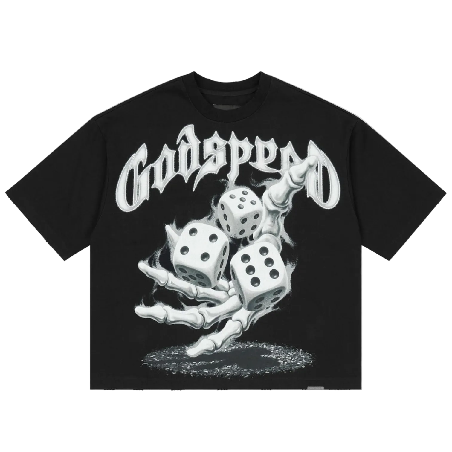 Godspeed No Risk, No Reward T-shirt (Black)