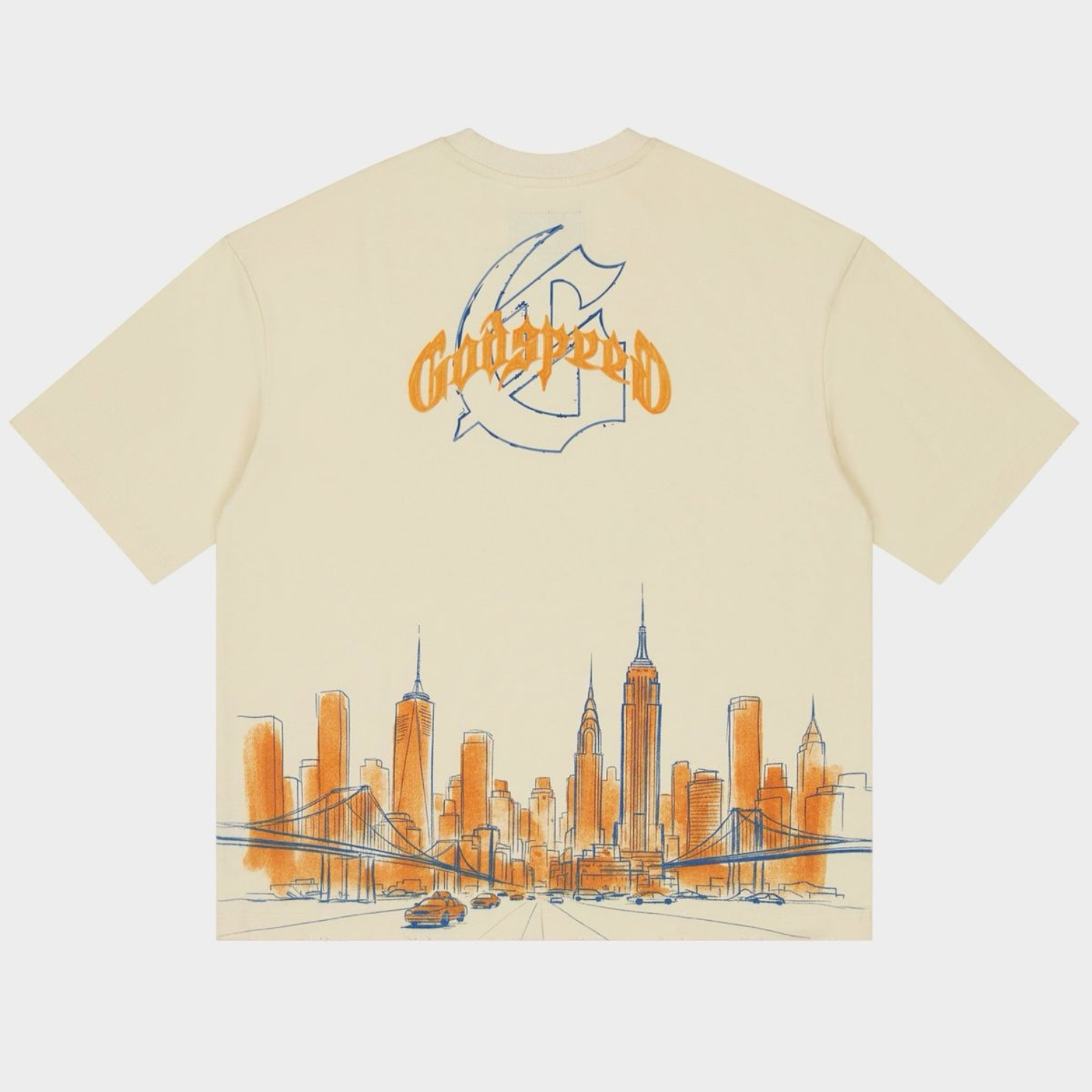 Godspeed New York Skyline T-Shirt