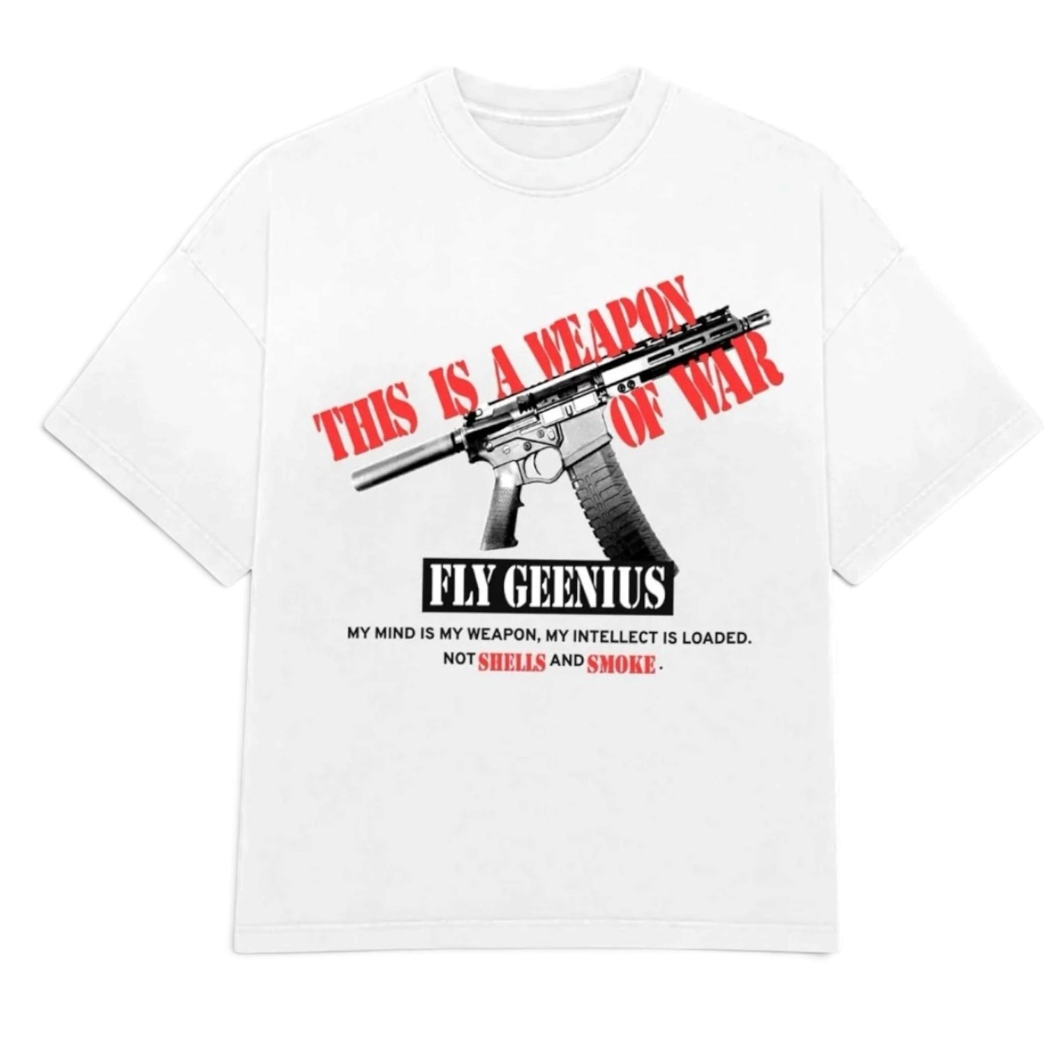 INTELLIGENT GANGSTER TEE (White)