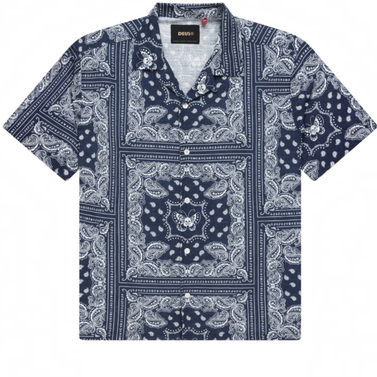Deus Ex Machina Bad Sign Shirt (Navy)