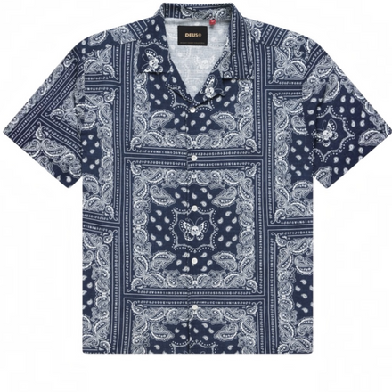 Deus Ex Machina Bad Sign Shirt (Navy)