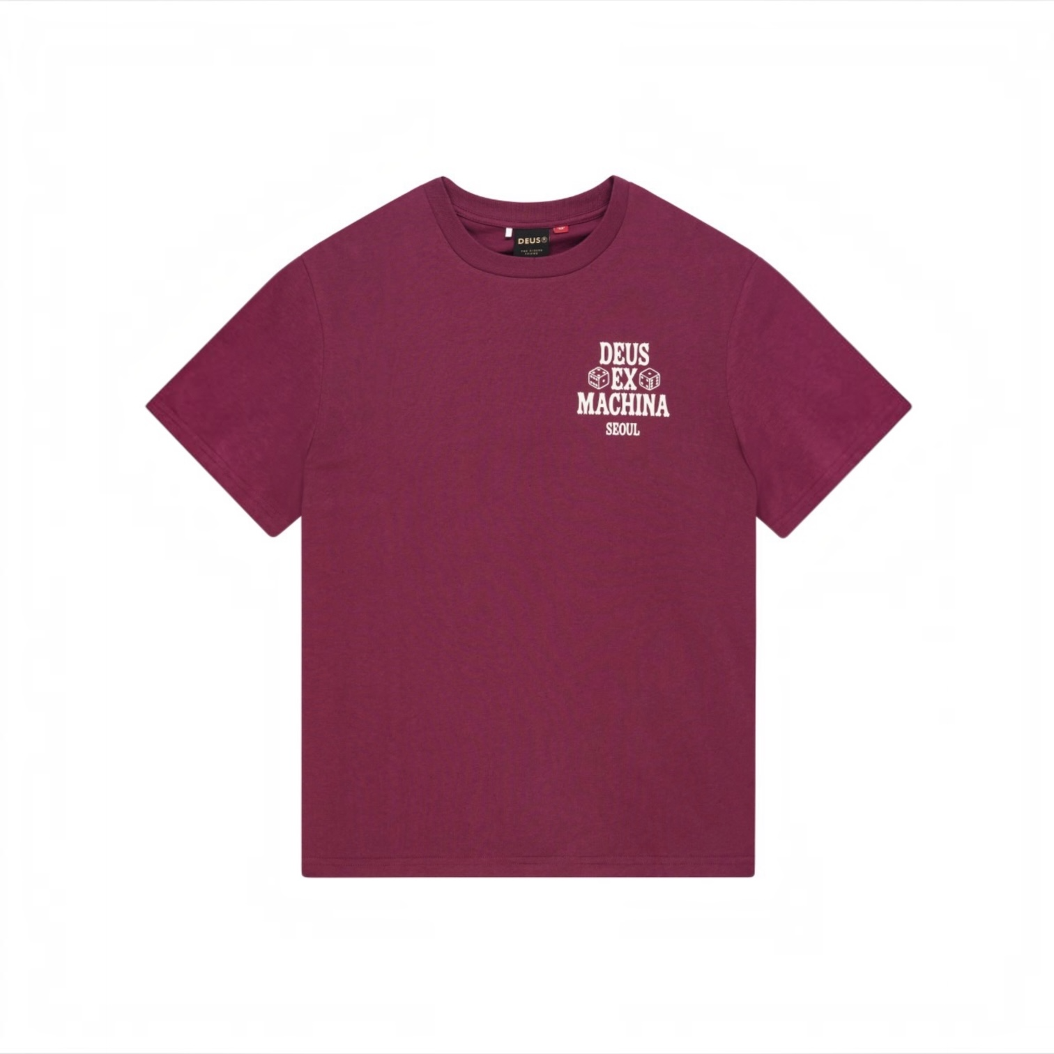 Deus Ex Machina Seoul Ceramic Tee(Burgundy)