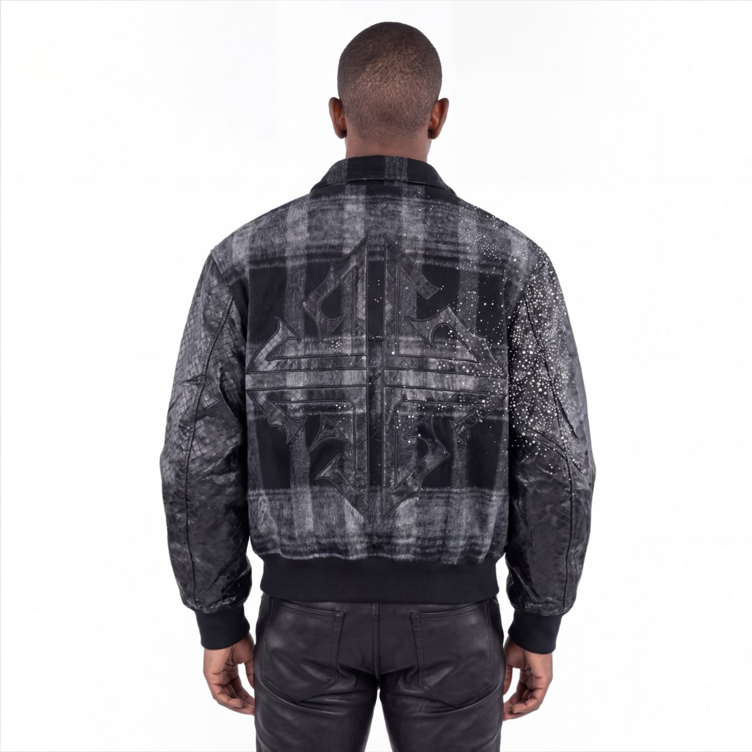 Guapi Obsidian Black Plaid Jacket