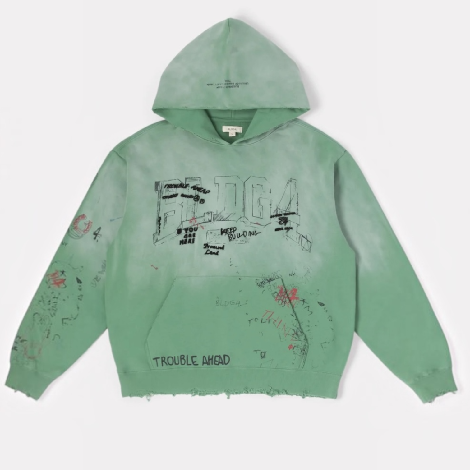 Bldg4 TOWER HOODIE (Green)