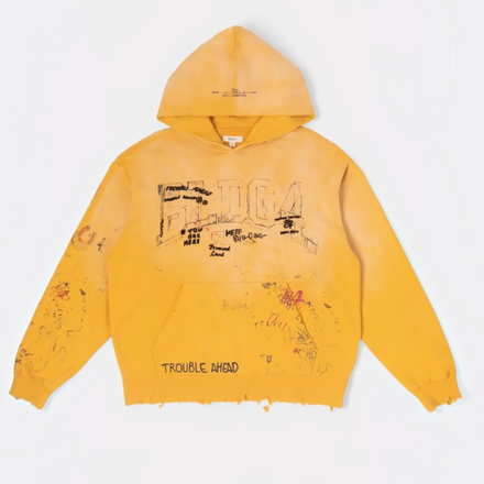 Bldg4 TOWER HOODIE (yellow)