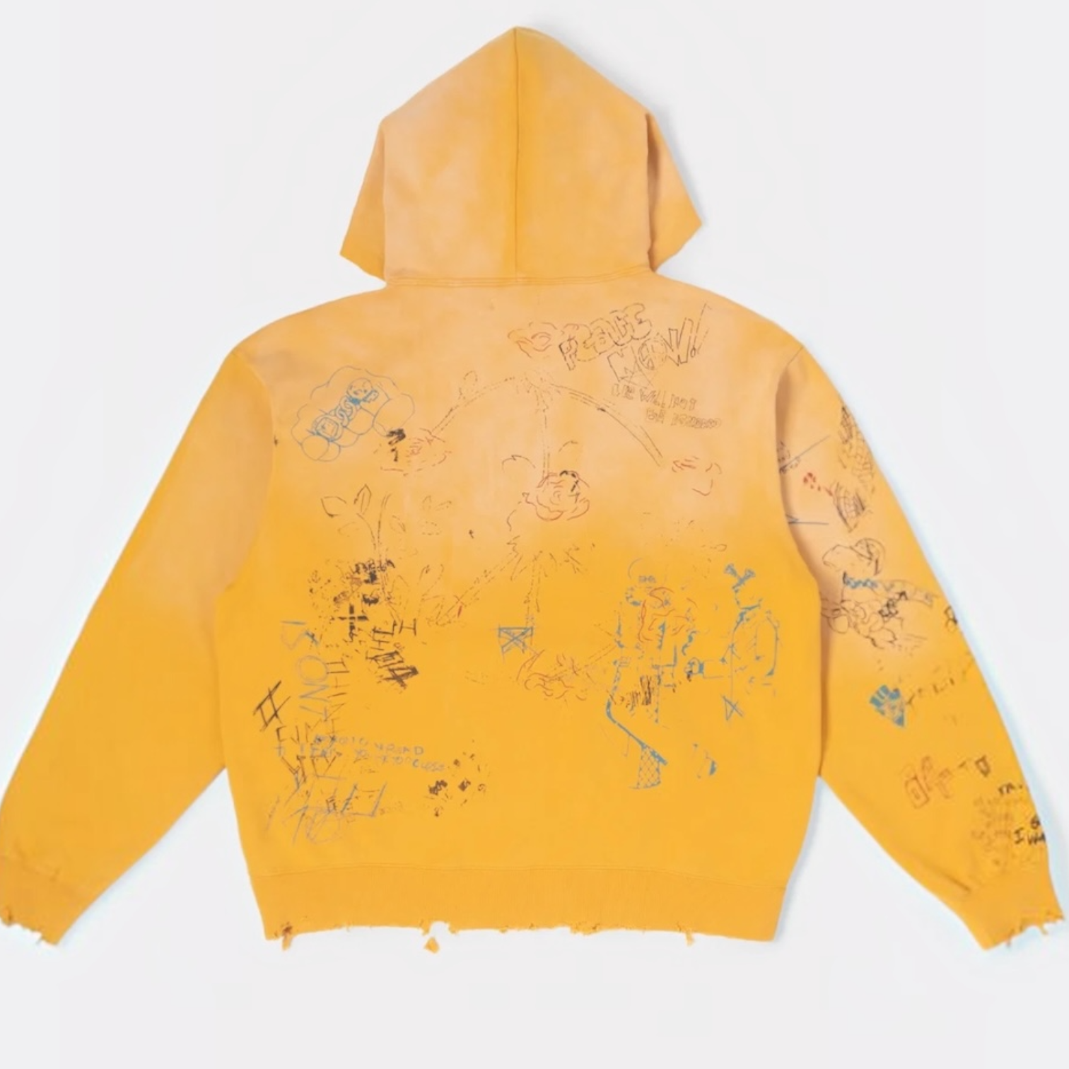 Bldg4 TOWER HOODIE (yellow)