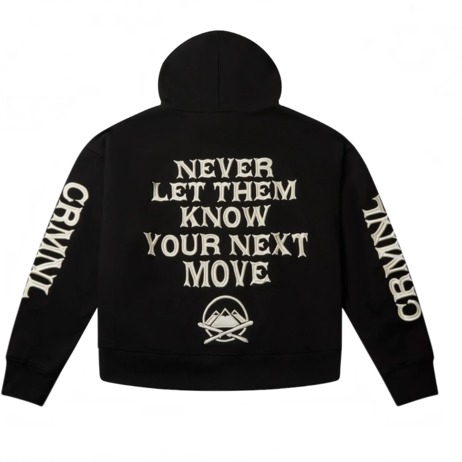 Criminal Damage Infamous Emboidery Hoodie
