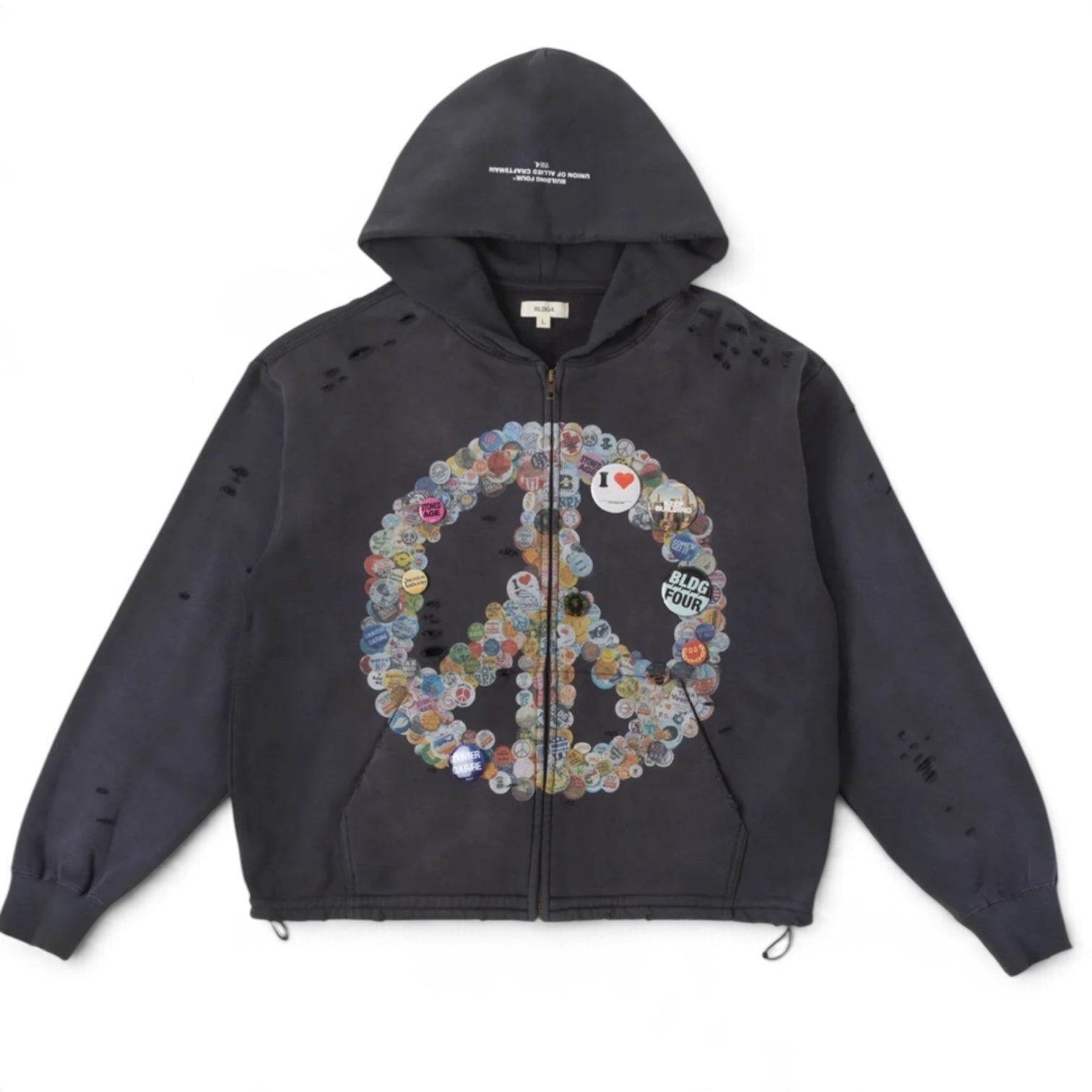 BlDG4 LA CHATEAU HOODIE (Grey)