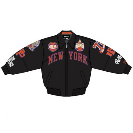 Pelle Pelle Knicks dynasty jacket (Black)